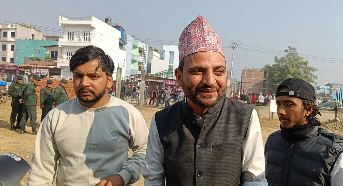 निकोलस भूसालले दिए रूपन्देही–२ बाट स्वतन्त्र उम्मेदवारी